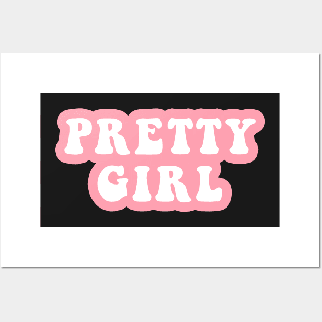 Pretty Girl Wall Art by CityNoir